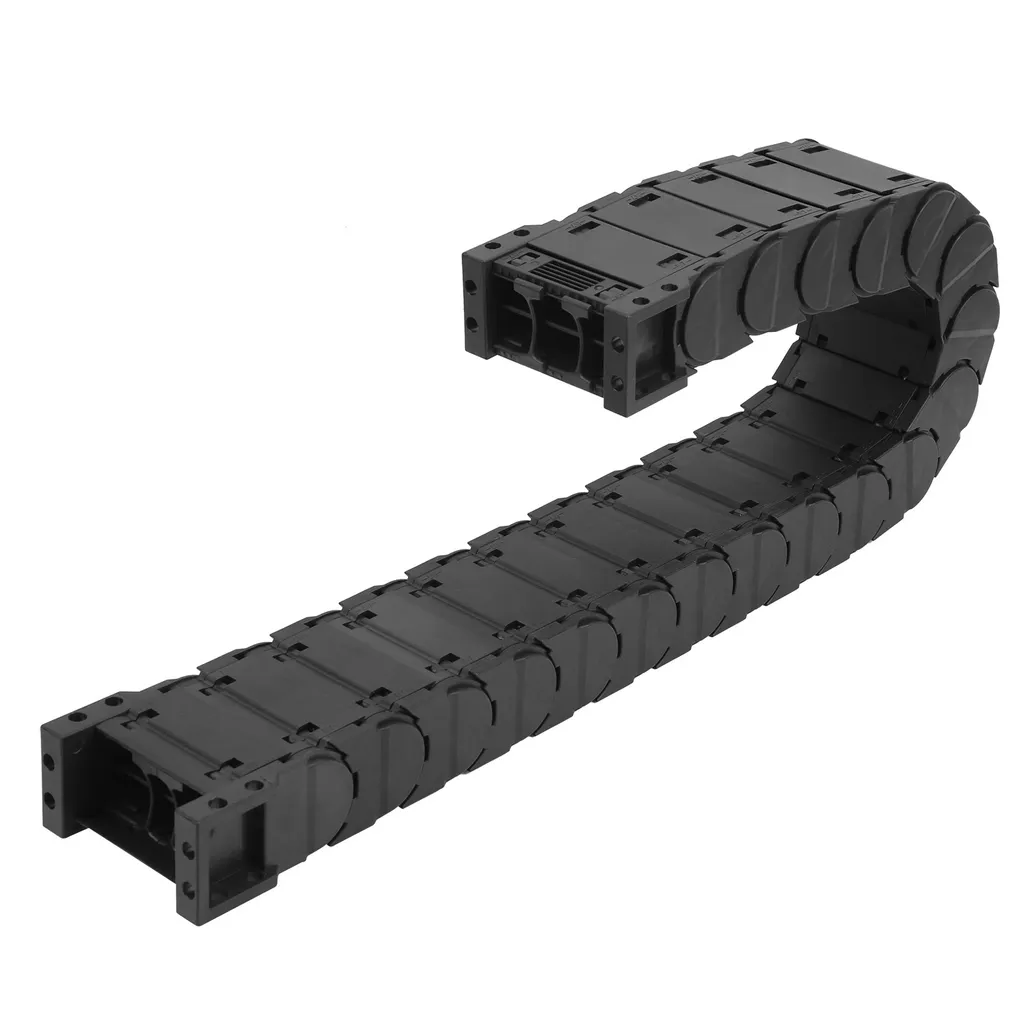 Chaîne de guidage pour câbles CNC et machines laser - Nylon robuste 1m - 5
