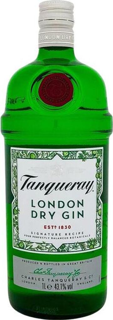 Tanqueray London Dry Gin, spirito per gin & tonic, 43,1% Immagine del prodotto 