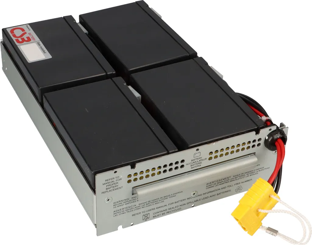 Batterie pour onduleur APC RBC24 kit SCD24C secours électrique fiable