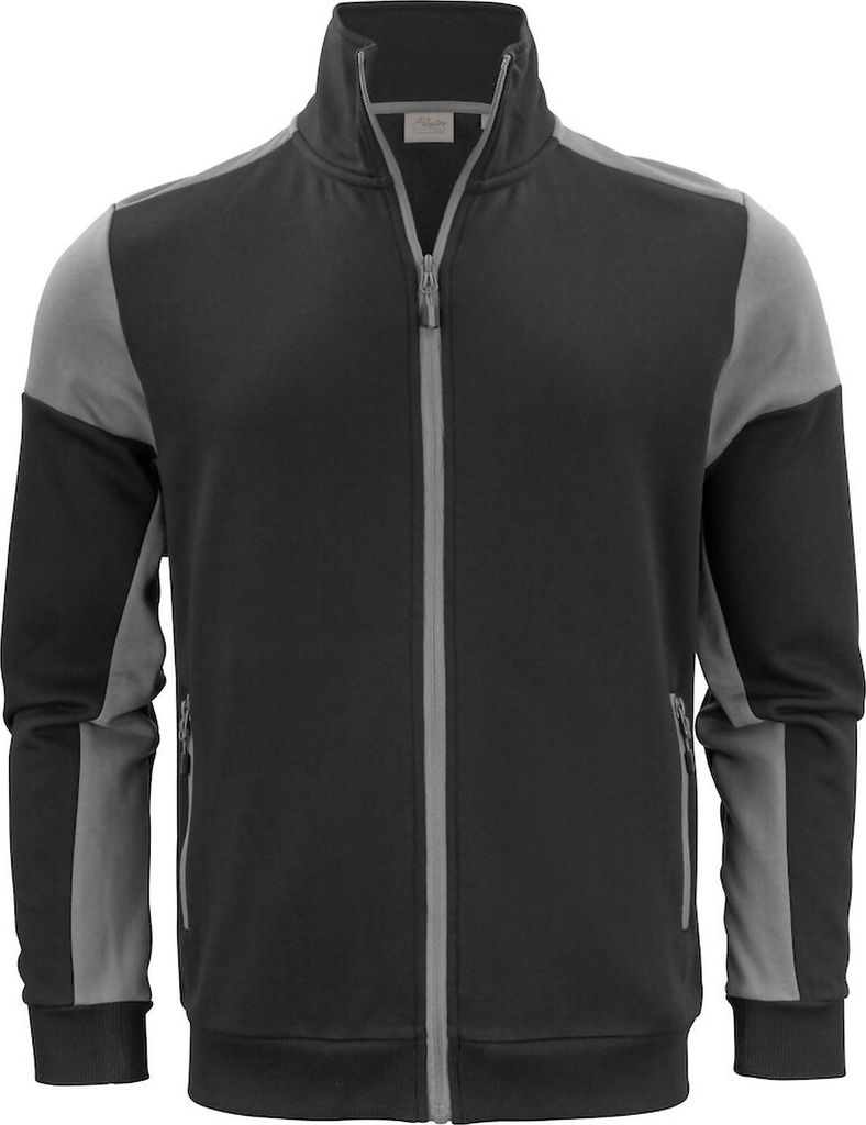 Printer Prime Pullover Jacke Weste schwarz/stahlgrau - Größe 5XL