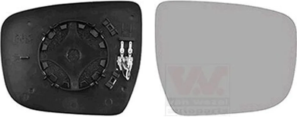 Rétroviseur droit Van Wezel 3391838 pour Nissan Qashqai II J11 chauffant