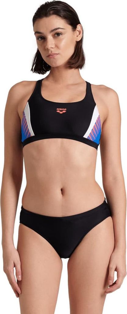 Arena W Threefold Two Pieces R Black-Asphalt-White 42