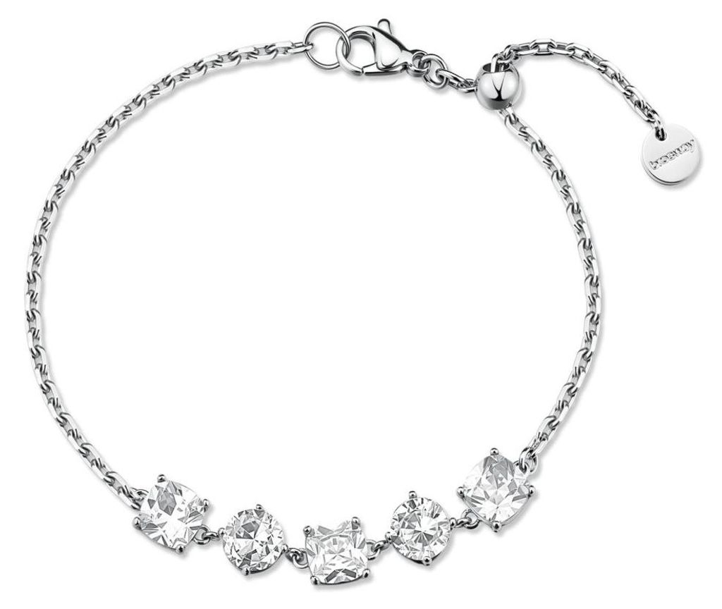 Elegantes Damenarmband mit klaren Zirkonen Dreaming BIG11