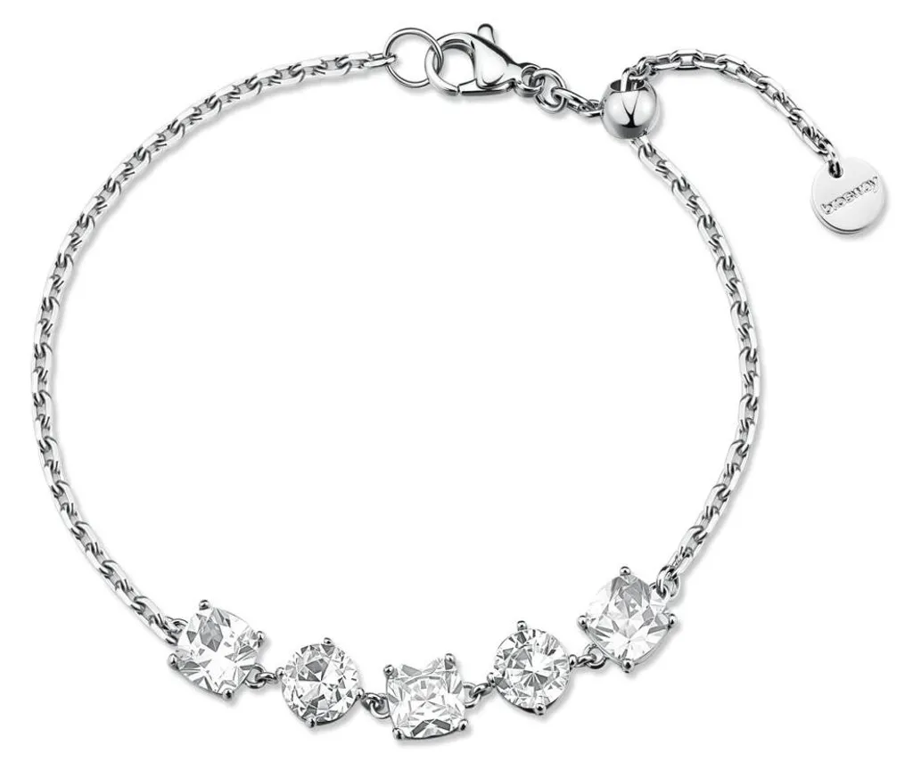 Bracelet femme chic zircons clairs Dreaming BIG11 idéal pour cadeau