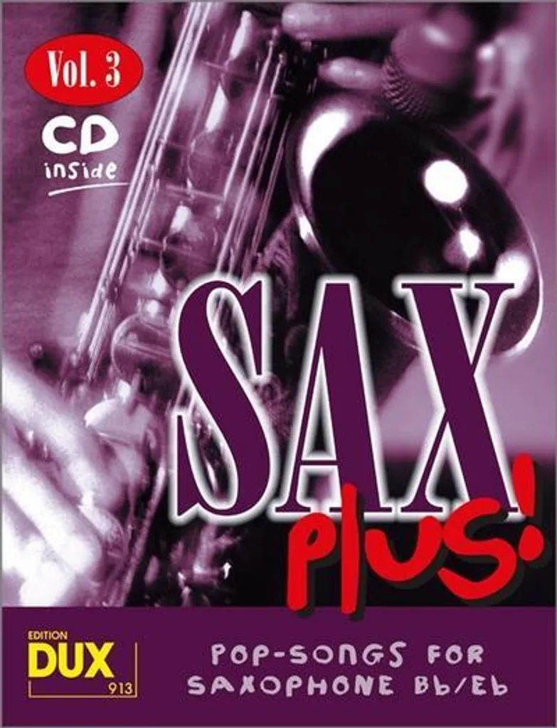 Sax Plus ! 3 - Saxophone Alto avec Accessoires pour Débutants en Musique