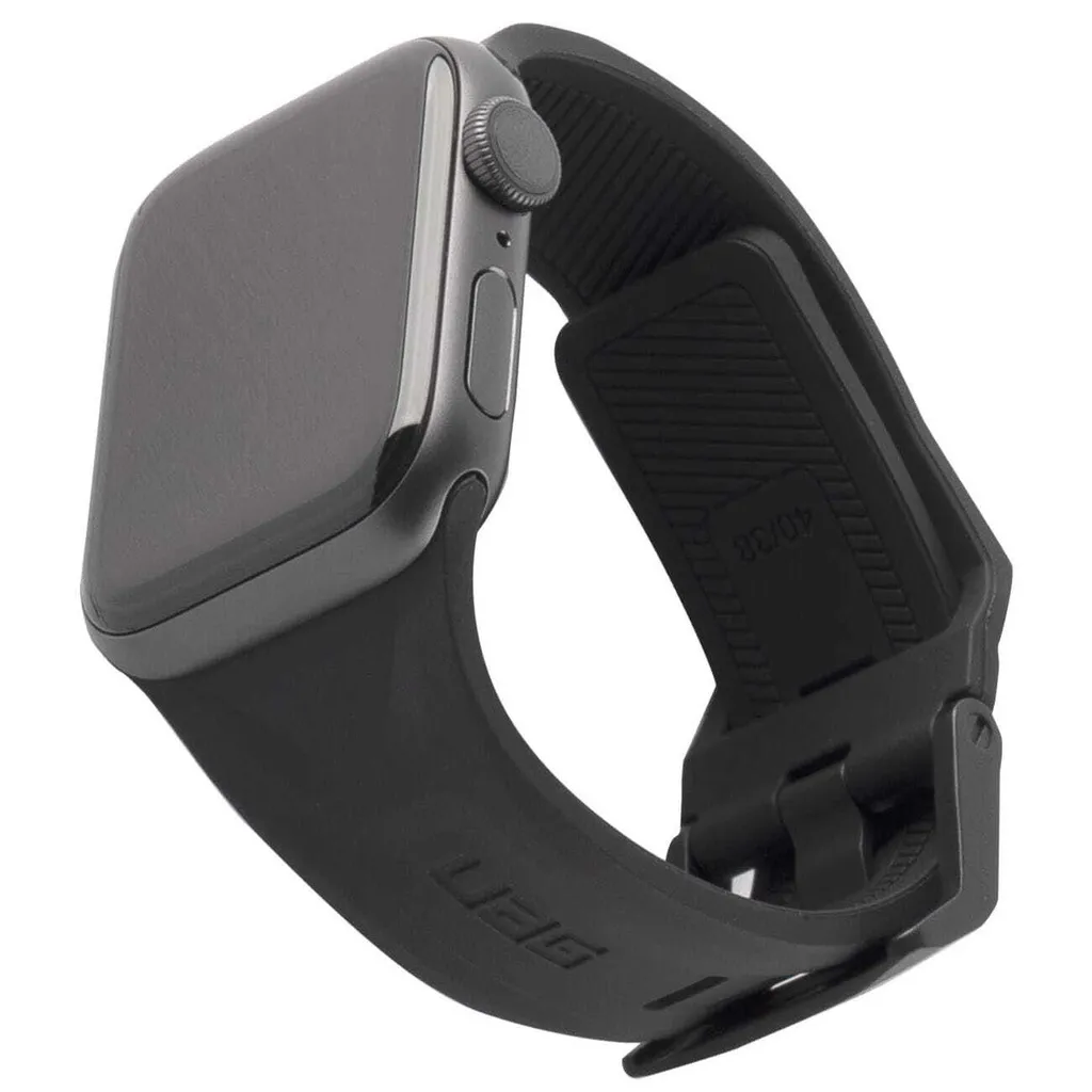 Bracelet UAG Scout Noir Apple Watch 40mm - Fini les Irritations et la Sueur