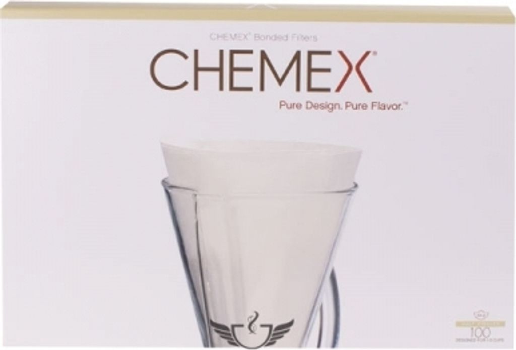Chemex Bonded, Kegel, Einweg-Kaffeefilter, Papier, Weiß, 100 Stück(e)