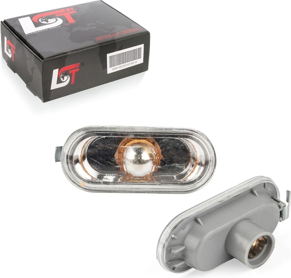 2x Seitenblinker Blinkleuchte glasklar für Seat Ibiza Leon für Ford Fiesta Focus