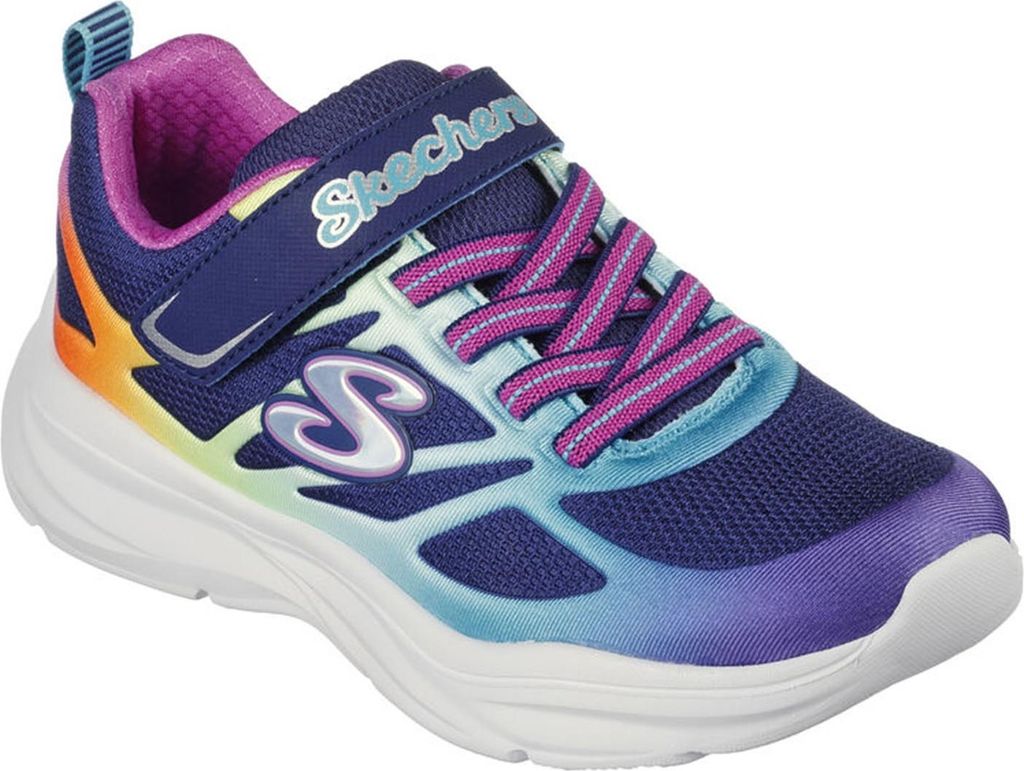 Skechers Slips Dreamy LightsColorful Prism K der Synthetik Masche Schlupf Auf Turnschuhe Mar e Multi – 10,5 Großbritannien - 28 EU - 11,5 US / M...