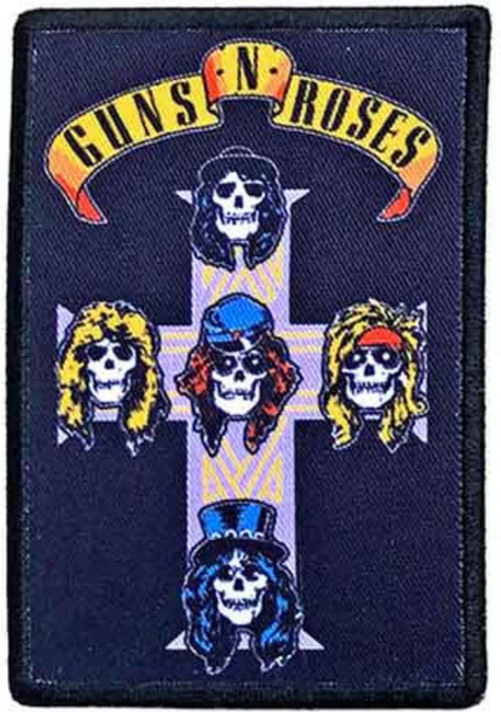 Guns N' Roses Nightrain Cross Aufbügler