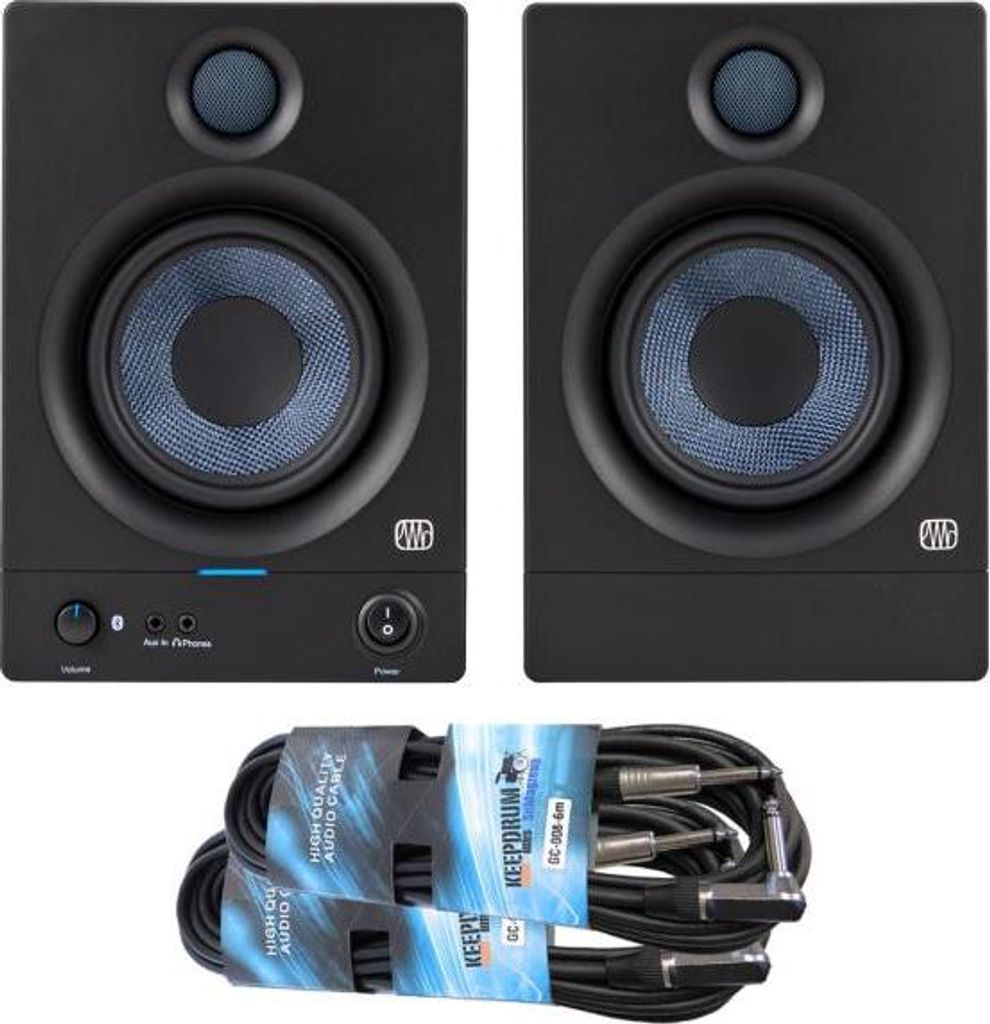 Presonus Eris 5BT Boxen 2nd Gen mit Klinkenkabel
