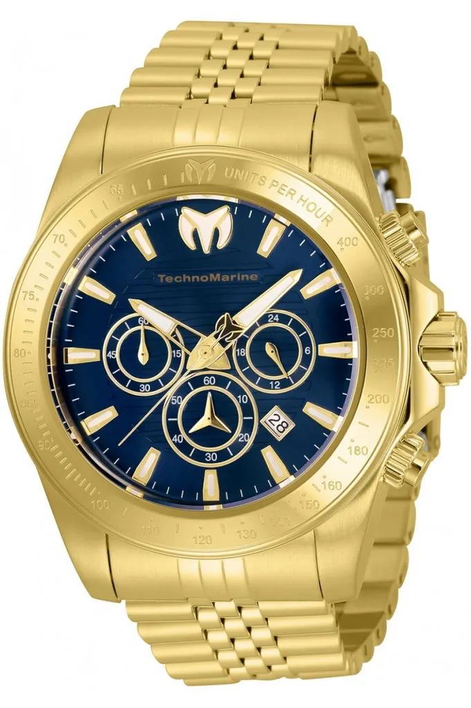 TechnoMarine Manta TM-220149 Orologio Uomo Blu Acciaio - Offerta Online