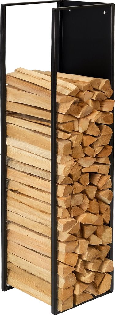 relaxdays Kaminholzregal Wandmontage