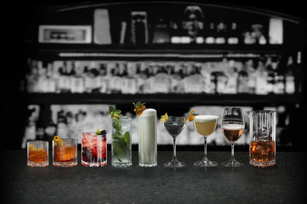 Riedel BAR DSG Nick & Nora Set 2 Calici da Cocktail Professionali 140ml