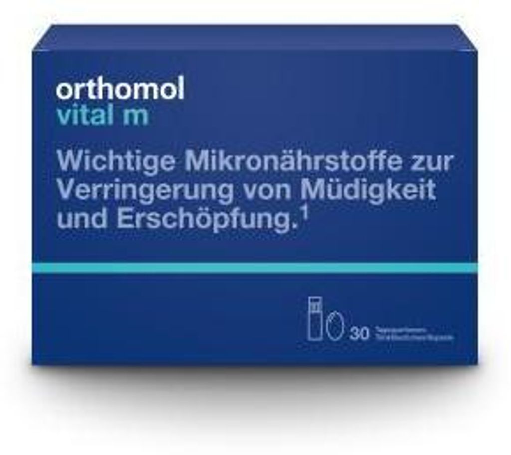 Orthomol Vital M Trinkfläschchen/kaps.Kombipack. 30 St Produktbild 