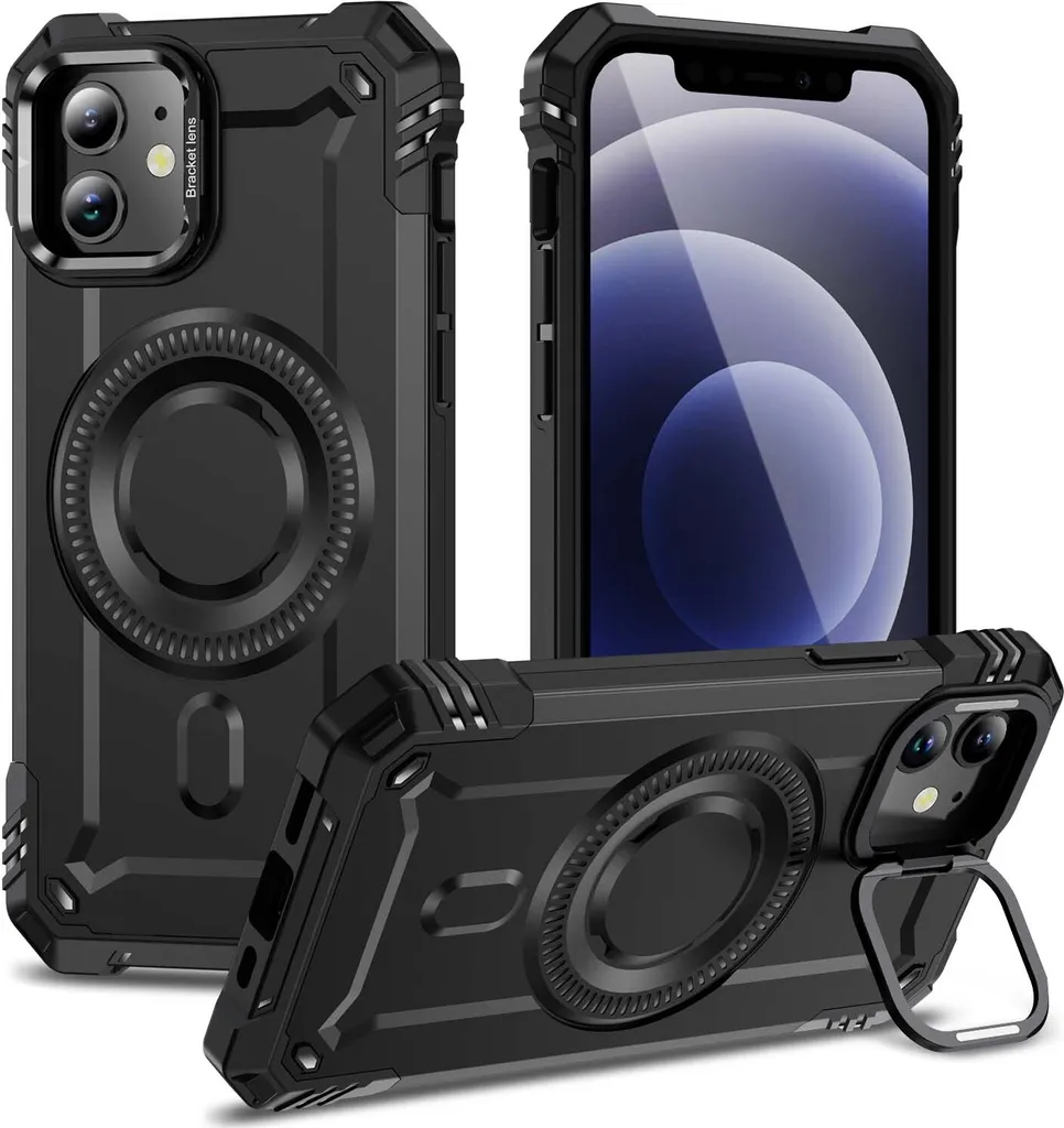 Recensione Cover iPhone 12 Militare: Magnete e Anello 360 Gradi Nero