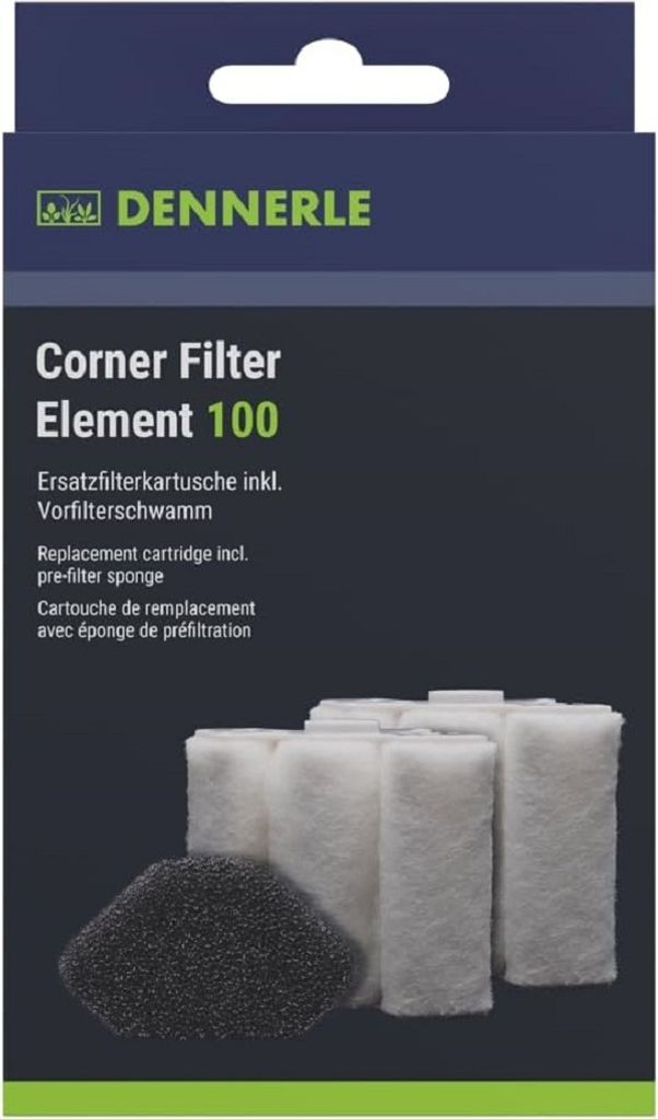 Dennerle 5662 Corner Filter Element 100 - Ersatzkartusche Produktbild 
