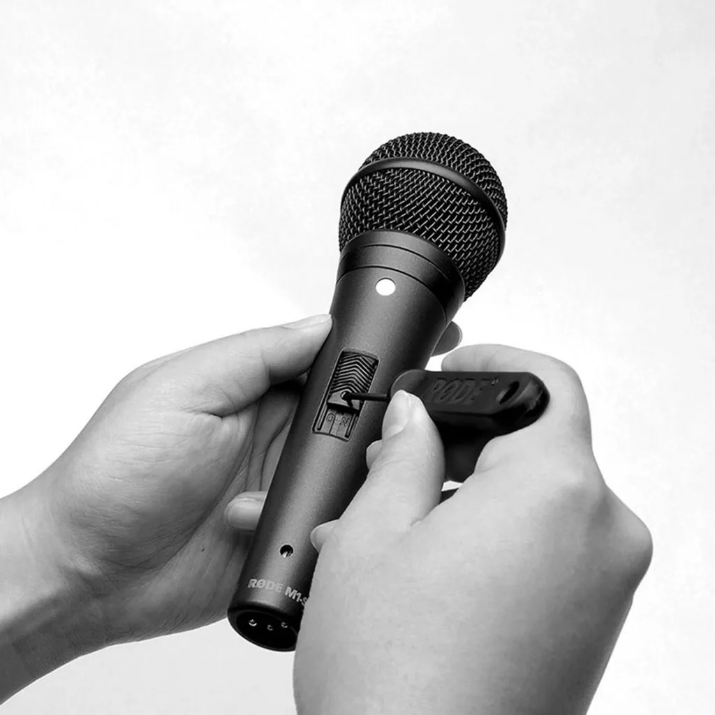 Microphone dynamique RODE M1-S avec interrupteur intégré - Modèle XLR - 6