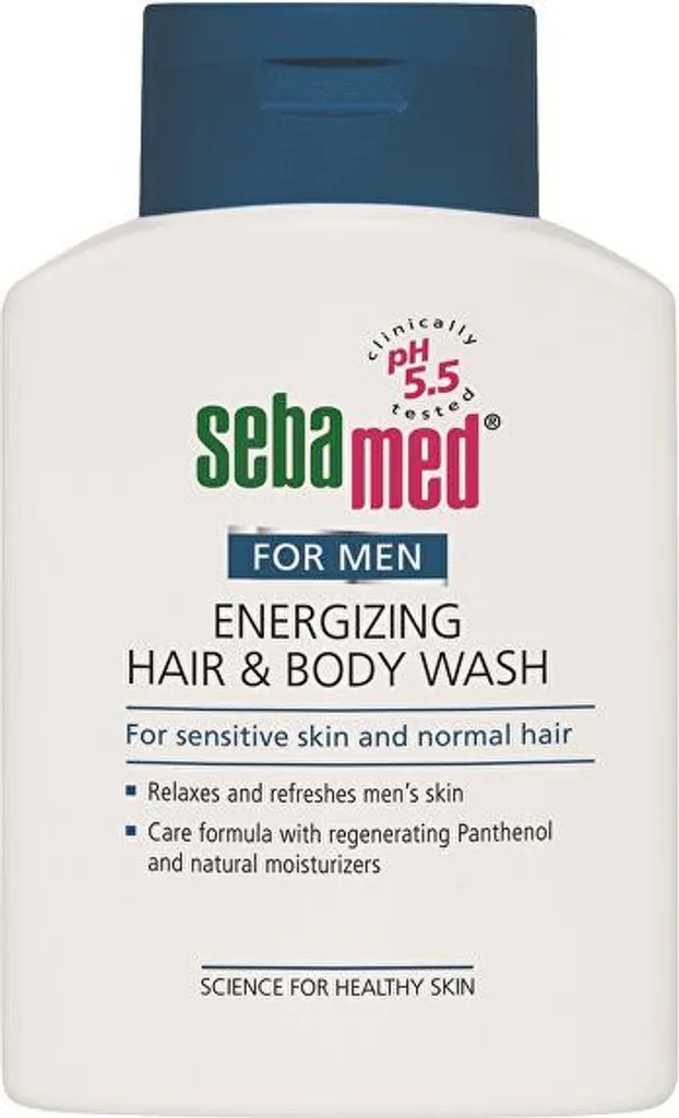 Sebamed For Men Nettoyant énergisant corps et cheveux format 200ml