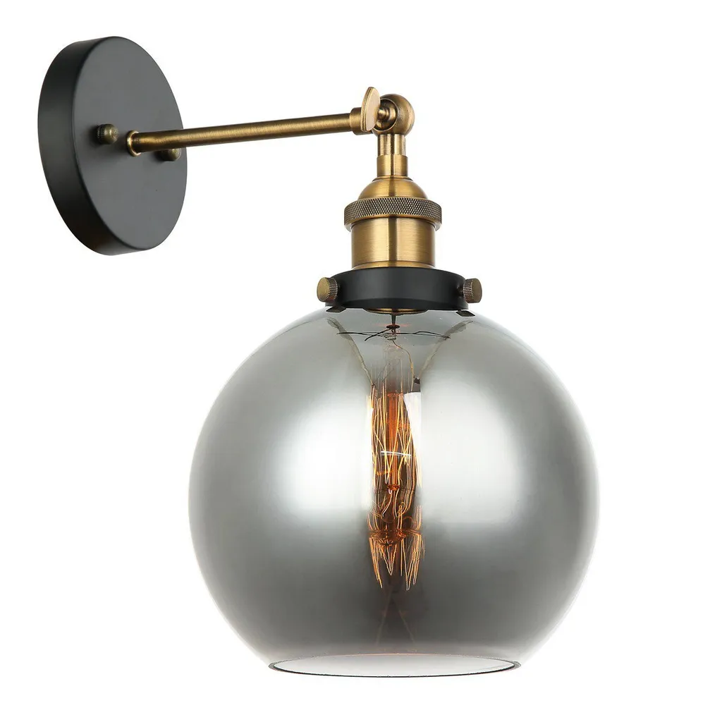 Offerta Italux Cardena MBM-4330/1 GD+SG Lampada Parete Acciaio