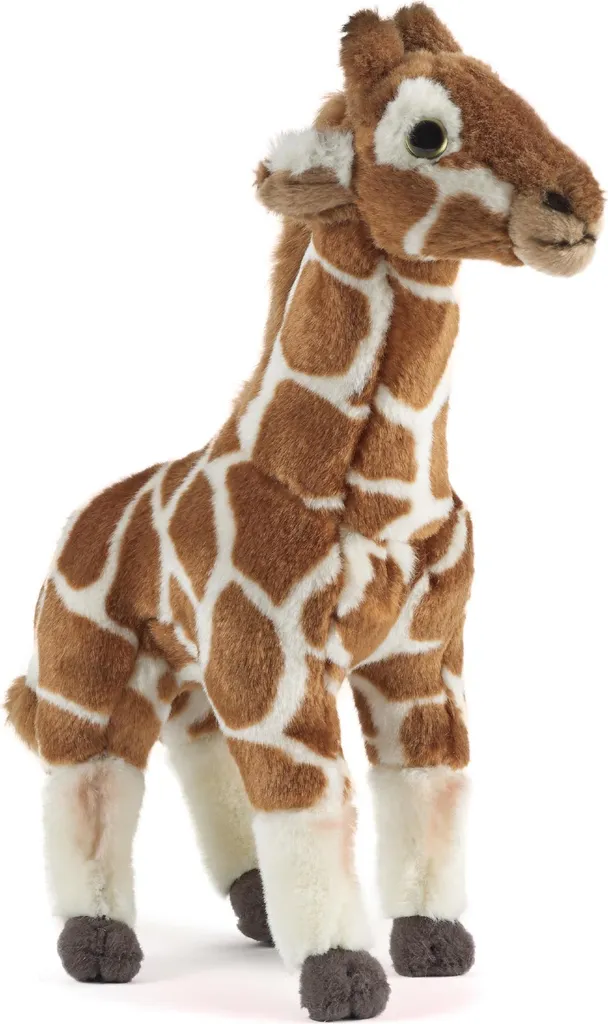 Girafe en Peluche Douce pour Enfant - Jouet Animal de la Savane 29 cm