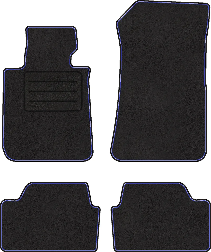 Tappetini BMW Serie 1 E87 5D 2004-2011 | Velluto Premium 4 Pezzi - 2