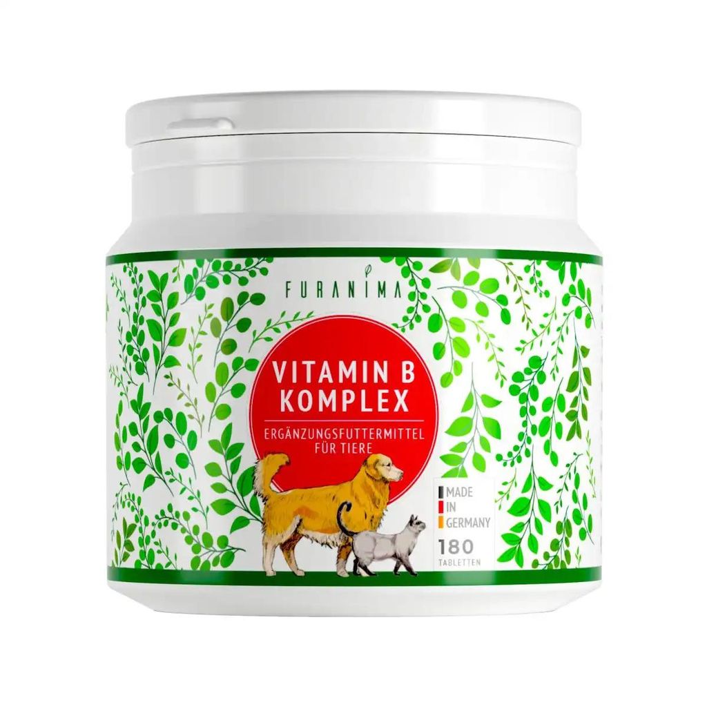 Furanima Vitamin B Komplex für Hunde & Katzen - Jedes Alter - 180 Tabletten