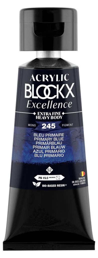Blockx 3x Acryl EF Primaerblau S2 75 ml 71245BXC