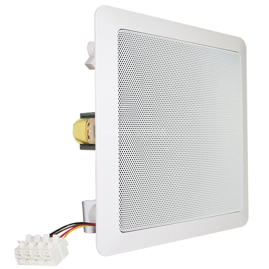 Visaton 50154 Lautsprecher DL 18/2 SQ 100V+8 Ohm weiß