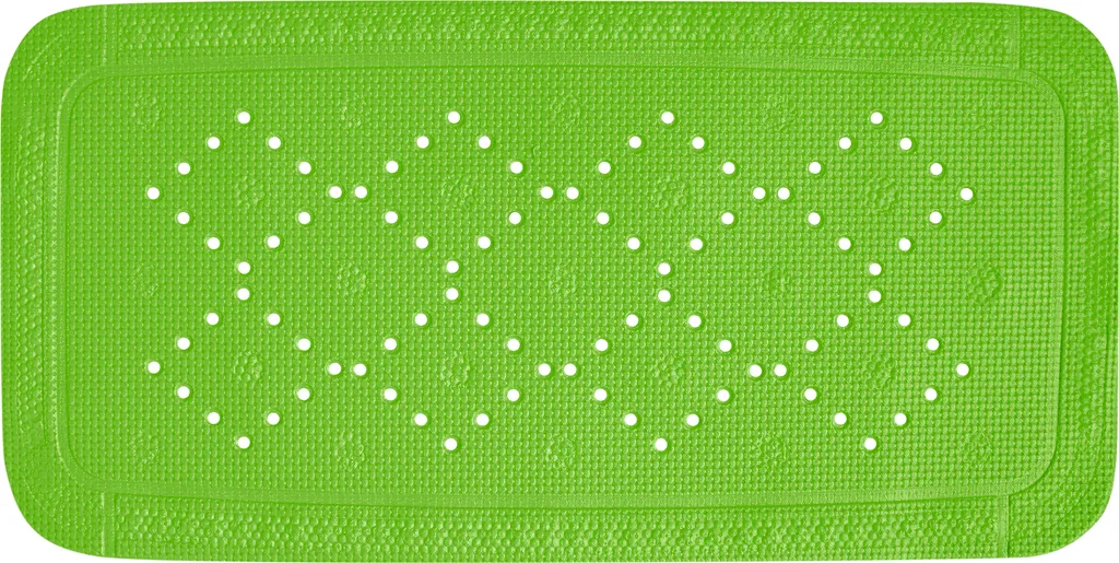 Tappeto Doccia Spirella Siberia Kiwi Green 36x71 - Stile e Sicurezza