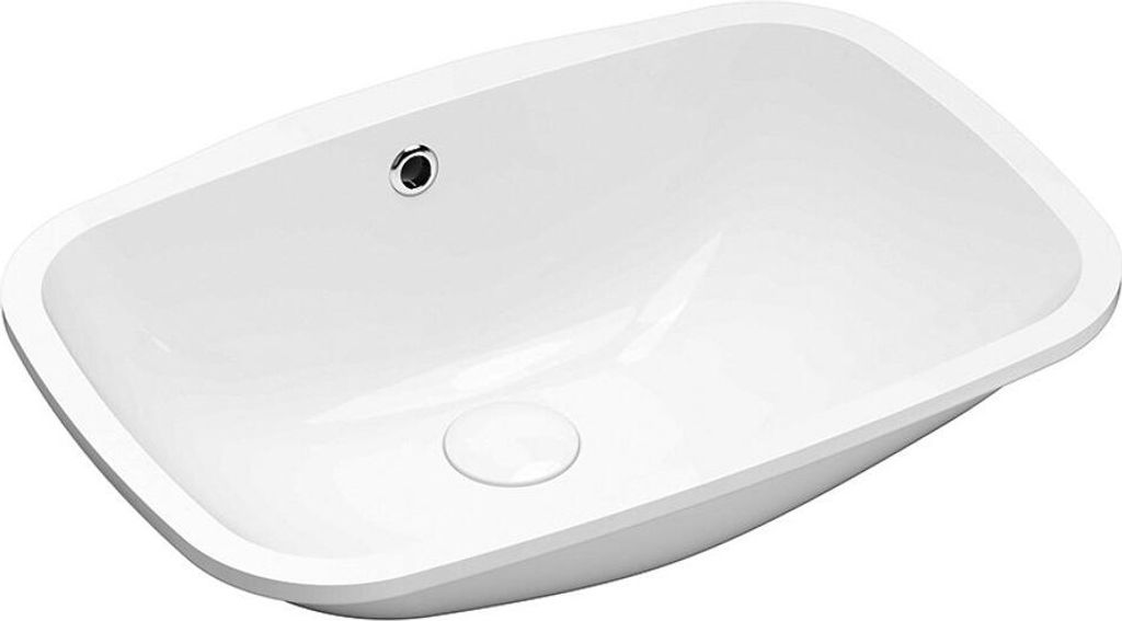 NUVO Unterbau Keramik-Waschtisch, 55x38cm, Weiß