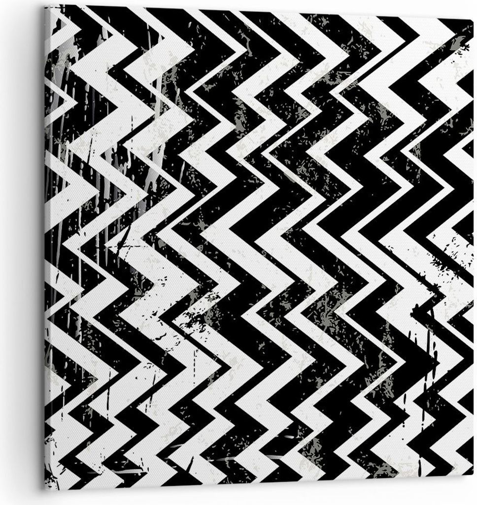 Bild auf Leinwand - Leinwandbild - Abstraktion modern - 60x60cm - Wand Bild - Wanddeko - Wandbilder - Leinwanddruck - Bilder - Kunstdruck - Wanddek...