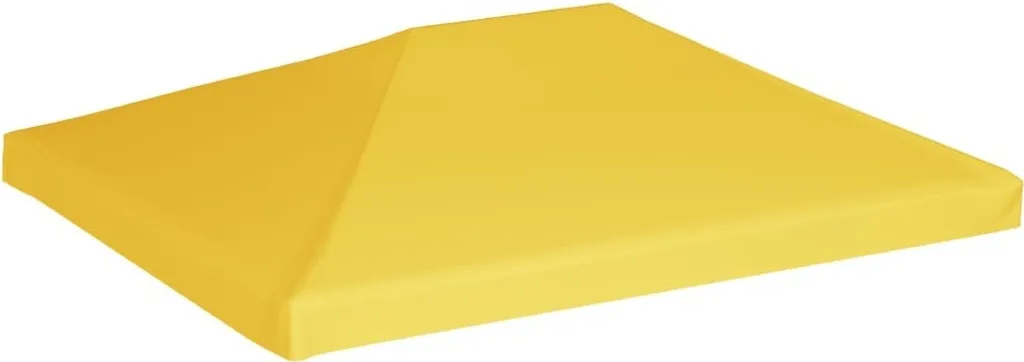 Tetto Ricambio per Gazebo 4x3 Best Furniture Giallo 270g/mq PVC