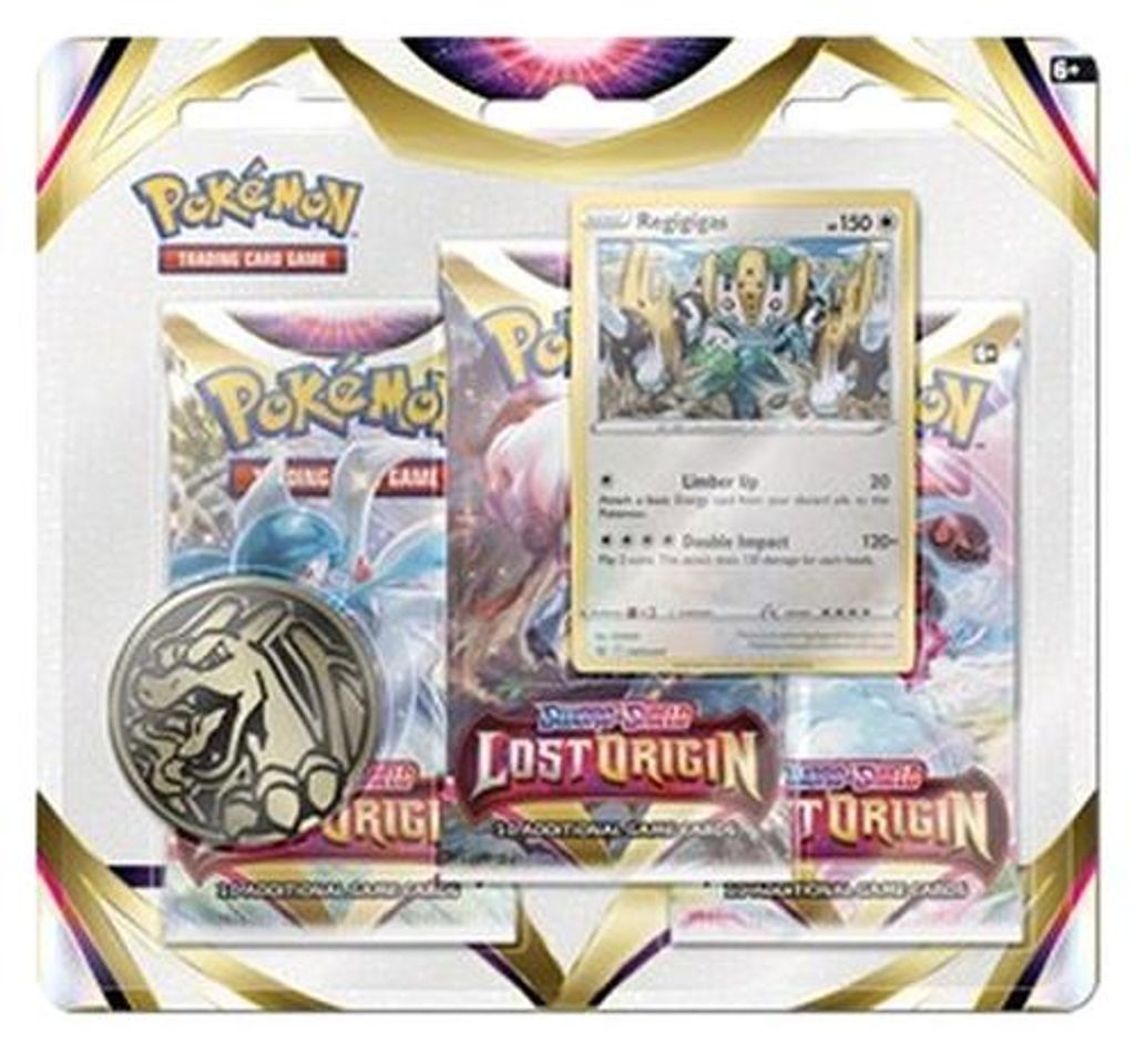 Pokemon Lost Origin: Regigigas 3-Pack Blister