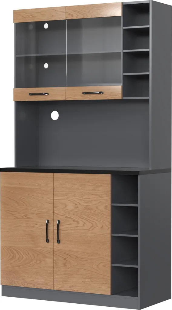 Buffet haut de cuisine pour optimiser l'espace et le rangement - 13