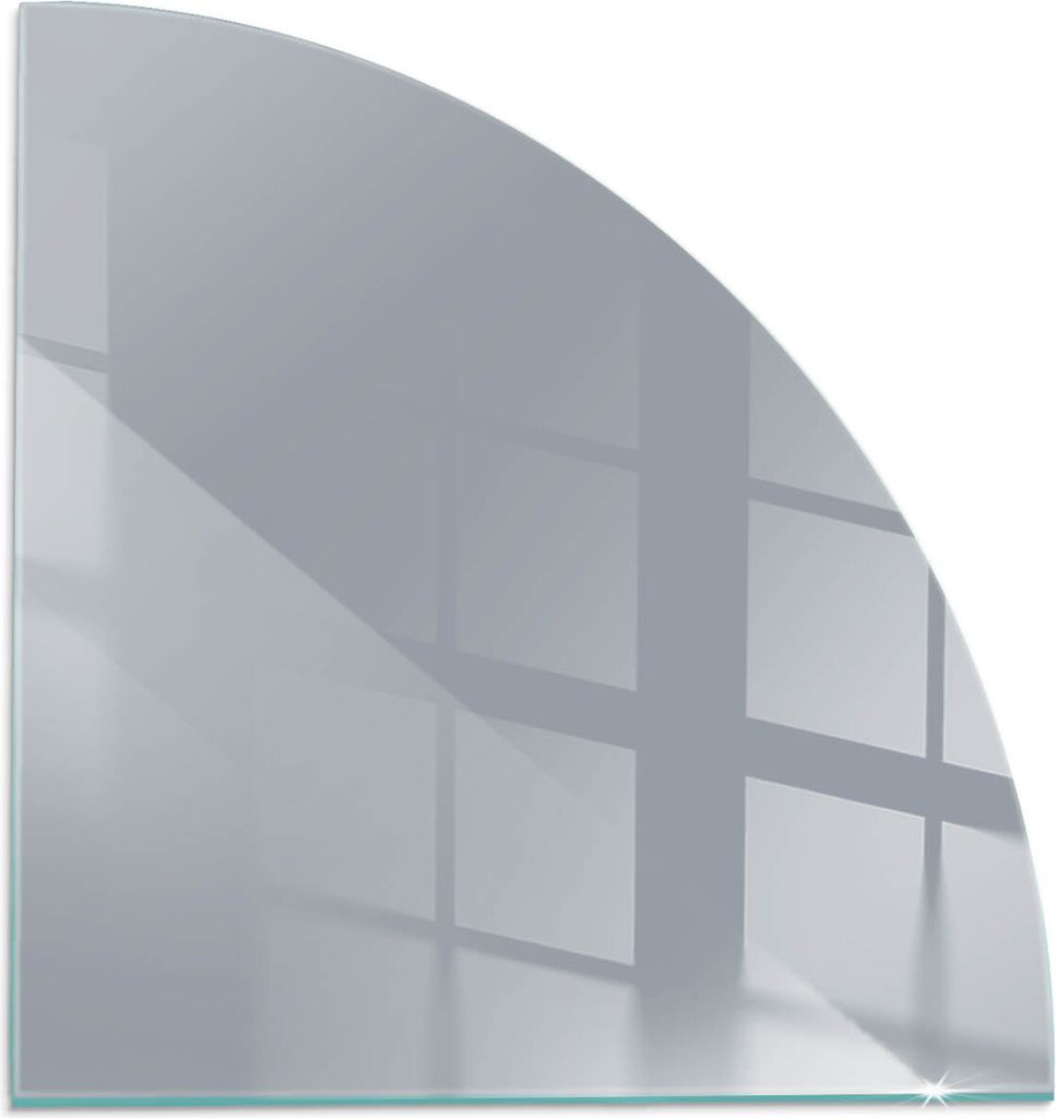 Farbe Grau – Glasbodenplatte für – Kaminofen – Kaminplatte Glas – Schutzglas – Funkenschutzplatte –Glasbodenplatte Feuerfeste – Hitz...