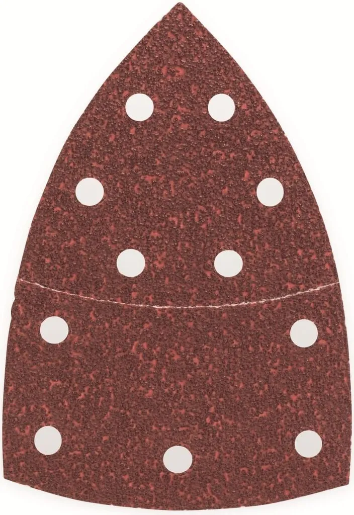 Bosch 2609256A61 Lot de 10 feuilles abrasives grain 40 pour ponçage