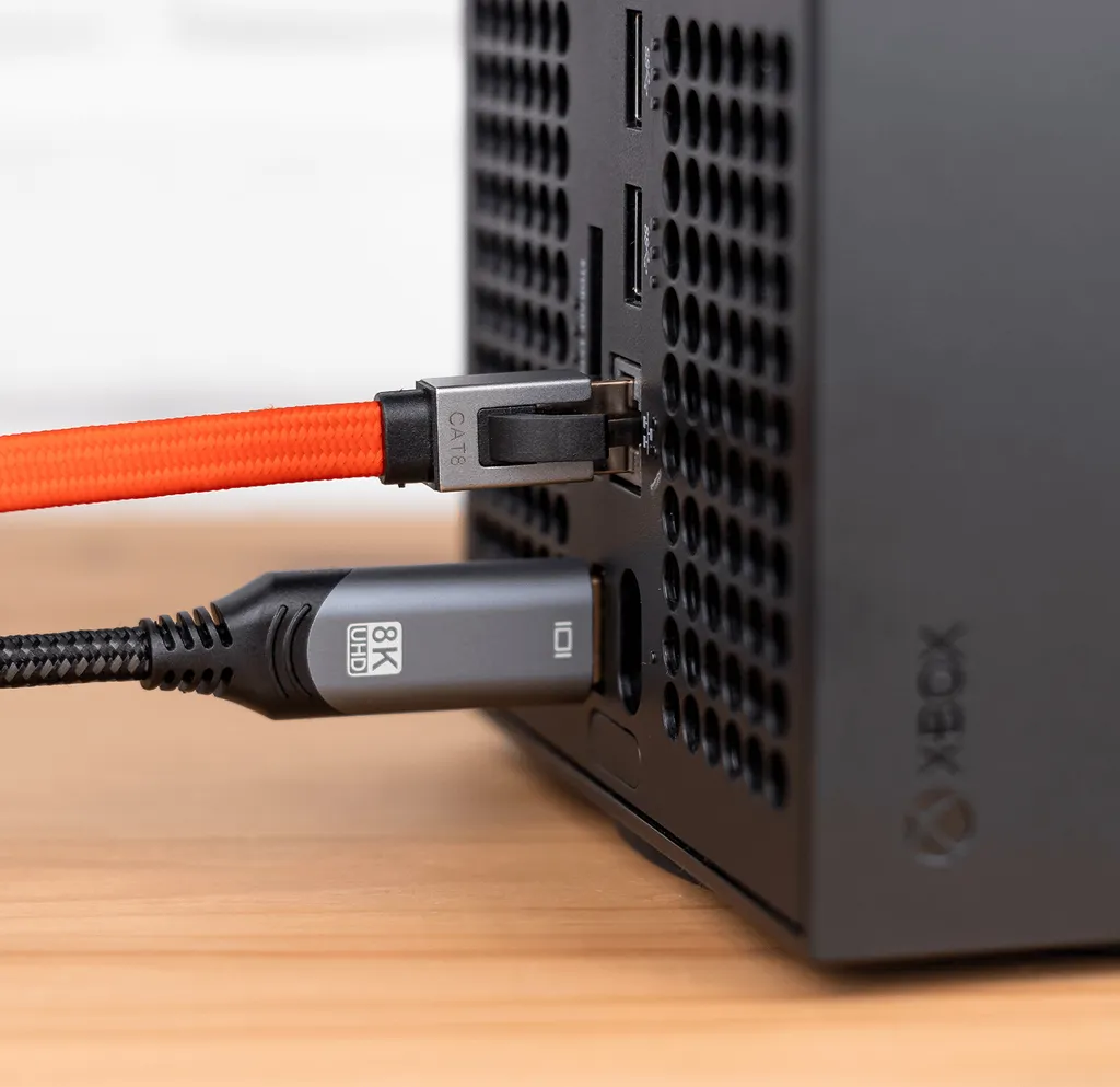 Cavo Internet Cat8 Reagle 2 Metri - Alta Velocità per Smart TV e PC - 4
