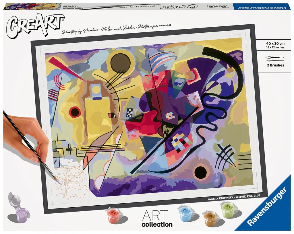 Puzzle Kandinsky anti-reflet : fini la fatigue visuelle avec Ravensburger
