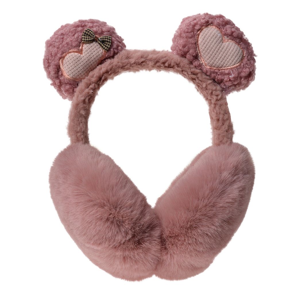 Juleeze Ohrenwärmer für Kinder one size Rosa Polyester
