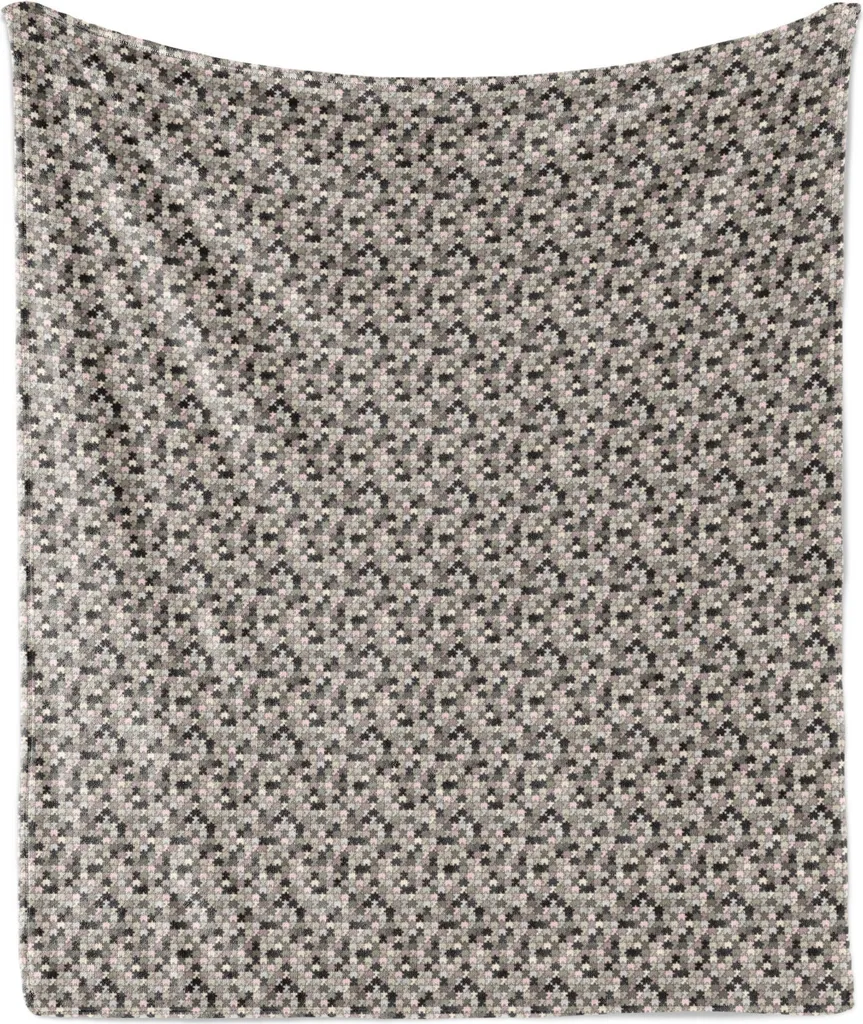 Coperta ABAKUHAUS 175x230 cm - Stampa Digitale Flanella e Pile