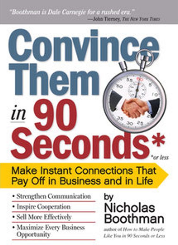 Convince them in 90 Seconds