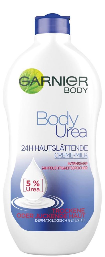 Crème-lait pour le corps Garnier 400 ml, 5 % d'urée, beurre Image du produit 