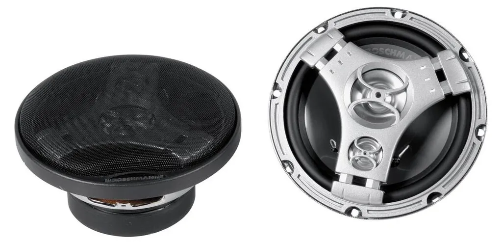 XLR-6639S Paire de Haut-parleurs Ø 165 mm 280W pour Système Audio Auto