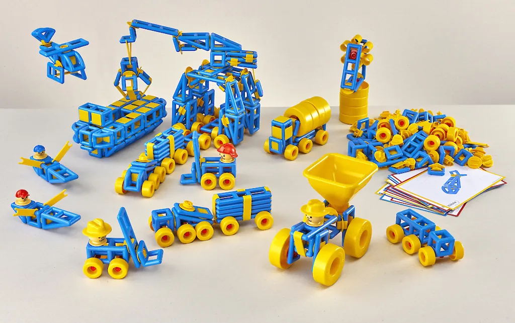 Jeu de Construction Éducatif Plasticant Mobilo Eco Team 544 Éléments - 5