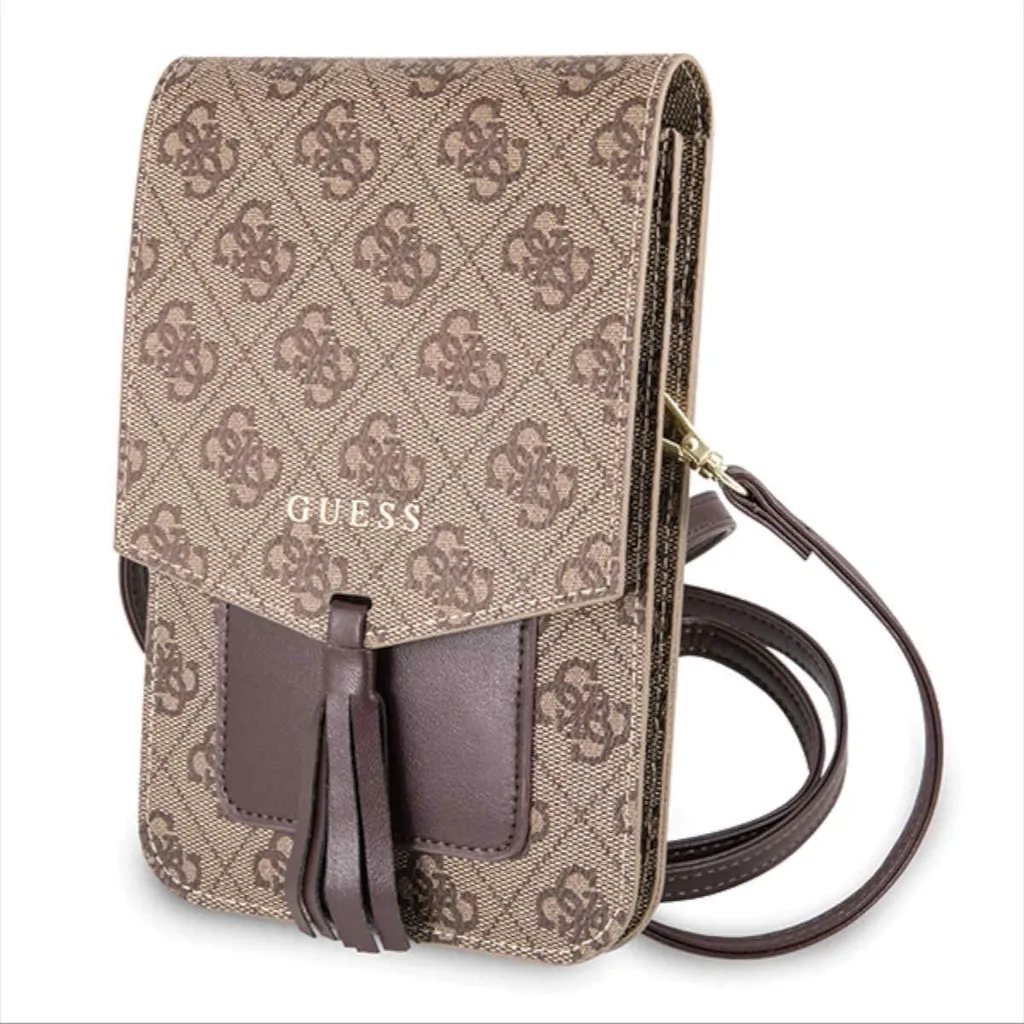 Sac Guess Guwbsqgbe Marron 4G - Finitions Dorées et Design Sophistiqué