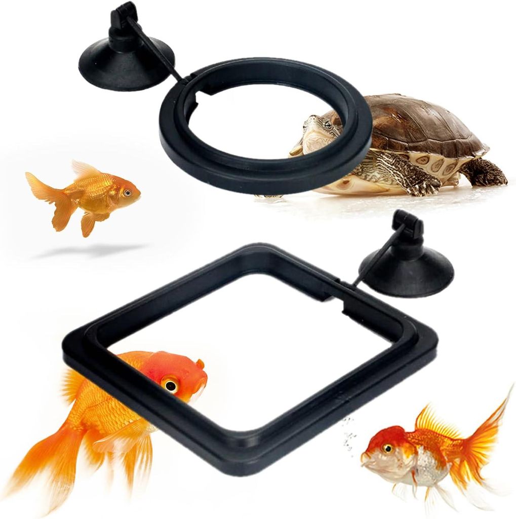 Futterring für Fische, Futterring für Aquarienfische, Futterring für Aquarienfische, Futterringe für Aquarienfische, sicherer Futterspender mit...