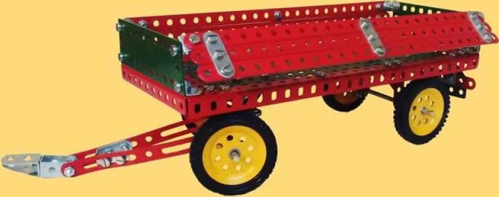 Jeu de construction MERKUR Zetor basic set 646 pièces - Modèle 646 - 6