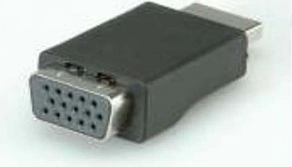 Solution écran noir : Adaptateur HDMI VGA pour conversion signal vidéo