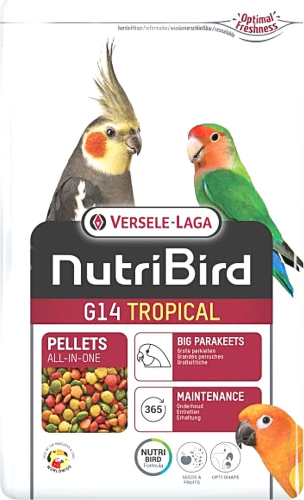 Versele Laga NUTRI BIRD G14 Tropical - granulat dla Zdjęcie produktu 